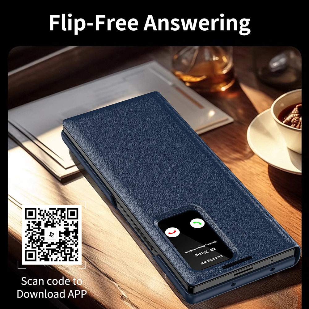 Techsuit SmartView Series - θήκη για Samsung Galaxy Z Fold5 - Μπλε - Image 5