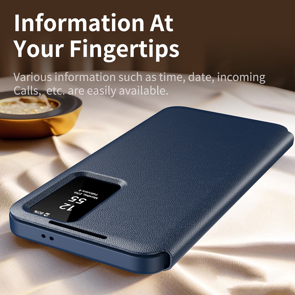Techsuit SmartView Series - θήκη για Samsung Galaxy S23 Ultra - Μπλε - Image 3