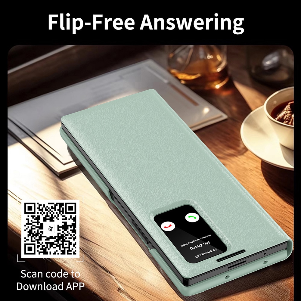 Techsuit SmartView Series - θήκη για Samsung Galaxy Z Fold3 5G - Πράσινο - Image 6