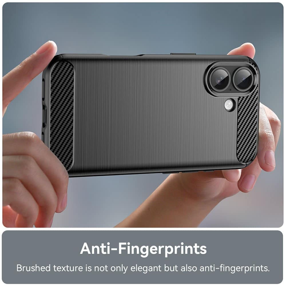 Techsuit Carbon Silicone - θήκη για Apple iPhone 17 - Μαύρο - Image 6