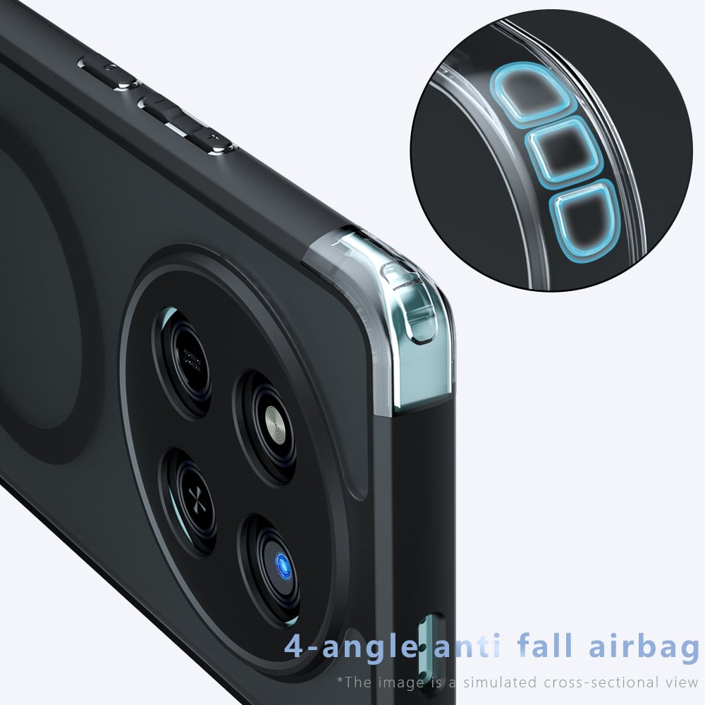 Techsuit PureFrost - θήκη για Honor Magic7 Lite / X9c - Μαύρο - Image 6