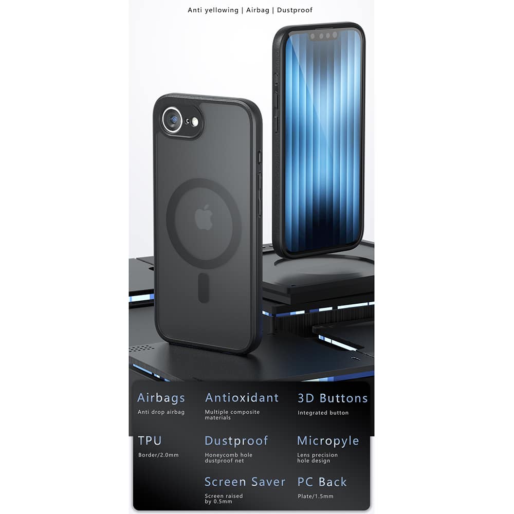 Techsuit PureFrost - θήκη για Apple iPhone 14 Pro - Μαύρο - Image 5
