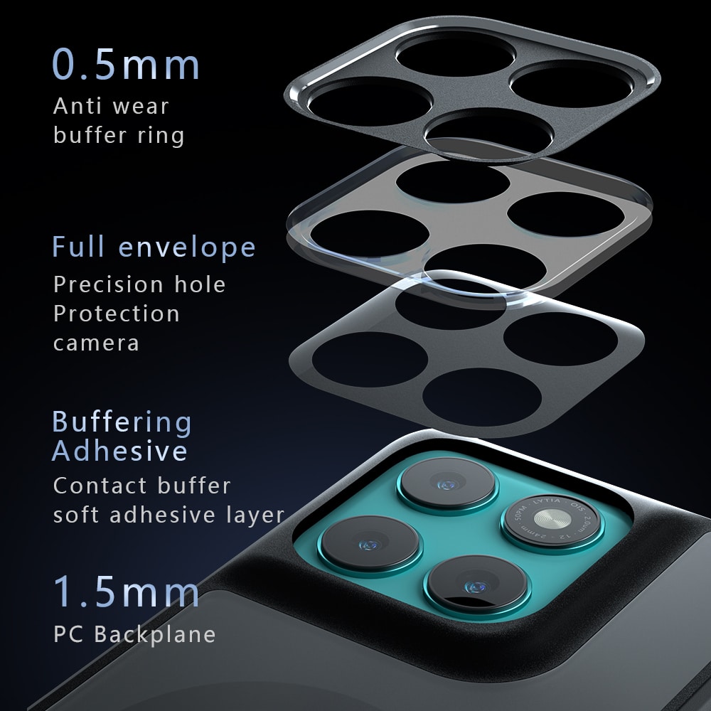 Techsuit PureFrost - θήκη για Motorola Edge 60 Pro - Μαύρο - Image 6