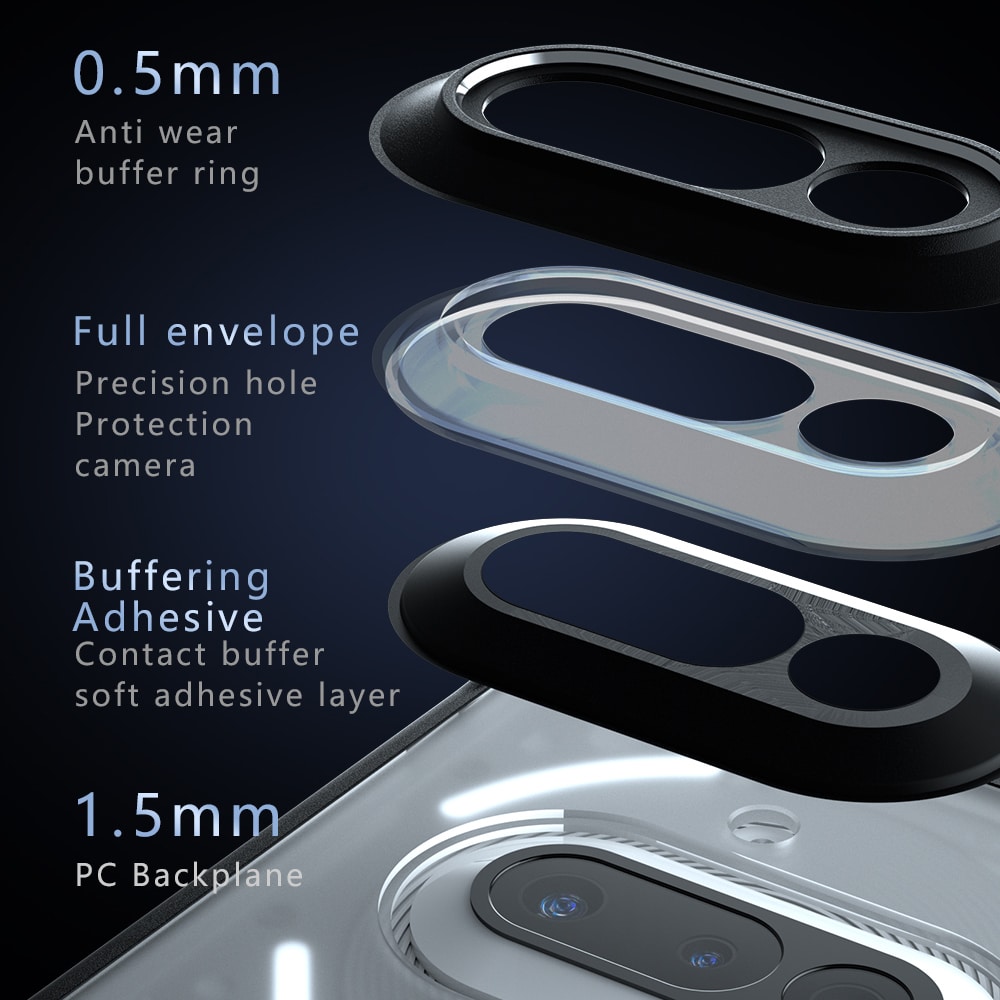 Techsuit PureFrost - θήκη για Nothing Phone (3a) - Μαύρο - Image 4