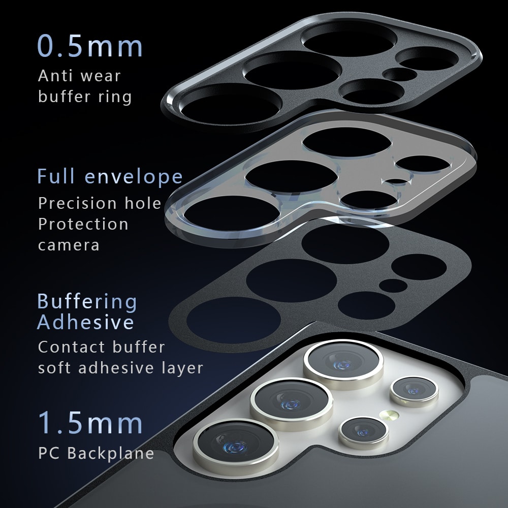 Techsuit PureFrost - θήκη για Samsung Galaxy S24 FE - Μαύρο - Image 5