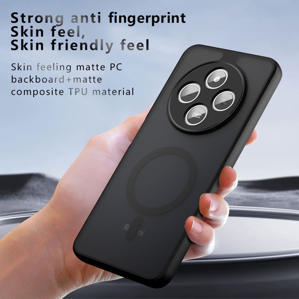 Techsuit PureFrost - θήκη για Xiaomi Redmi 14C - Μαύρο - Image 4