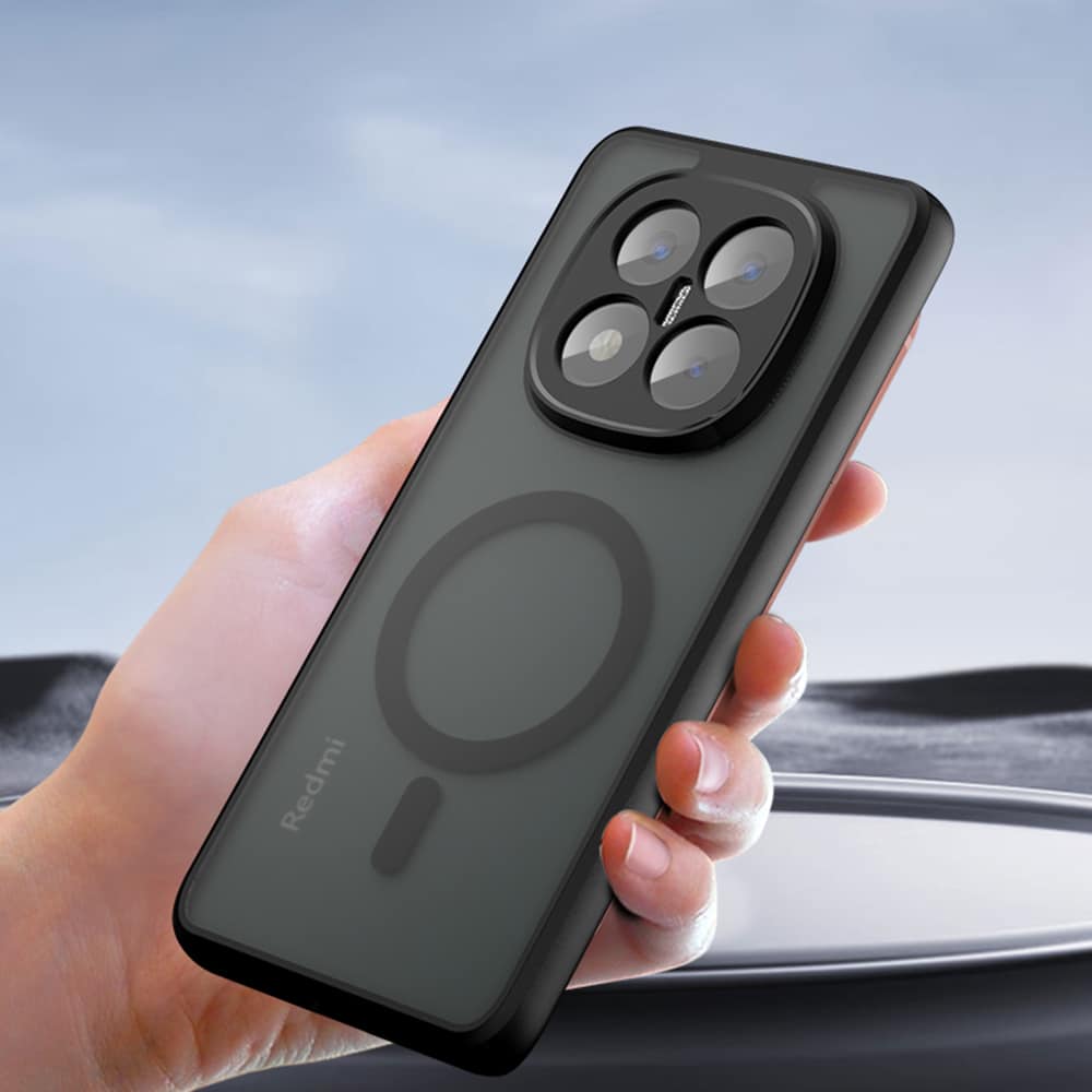 Techsuit PureFrost MagSafe - θήκη για Xiaomi Redmi Note 14 Pro 5G - Μαύρο - Image 2