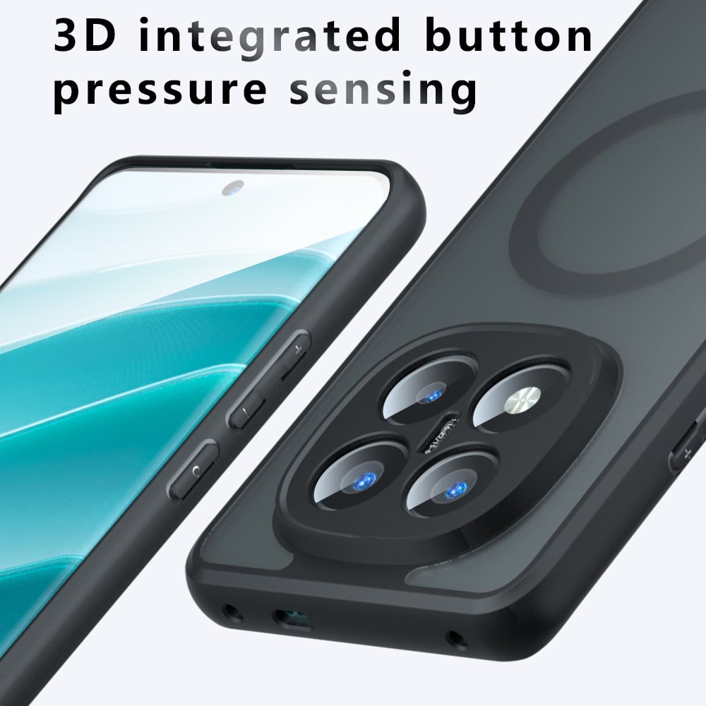Techsuit PureFrost - θήκη για Xiaomi Redmi Note 14 Pro+ 5G - Μαύρο - Image 6