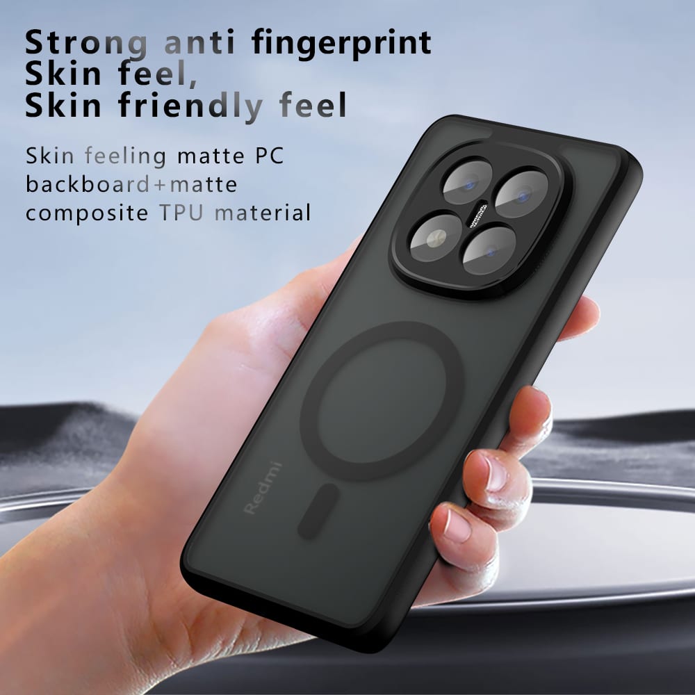Techsuit PureFrost - θήκη για Xiaomi Redmi Note 14 Pro+ 5G - Μαύρο - Image 4