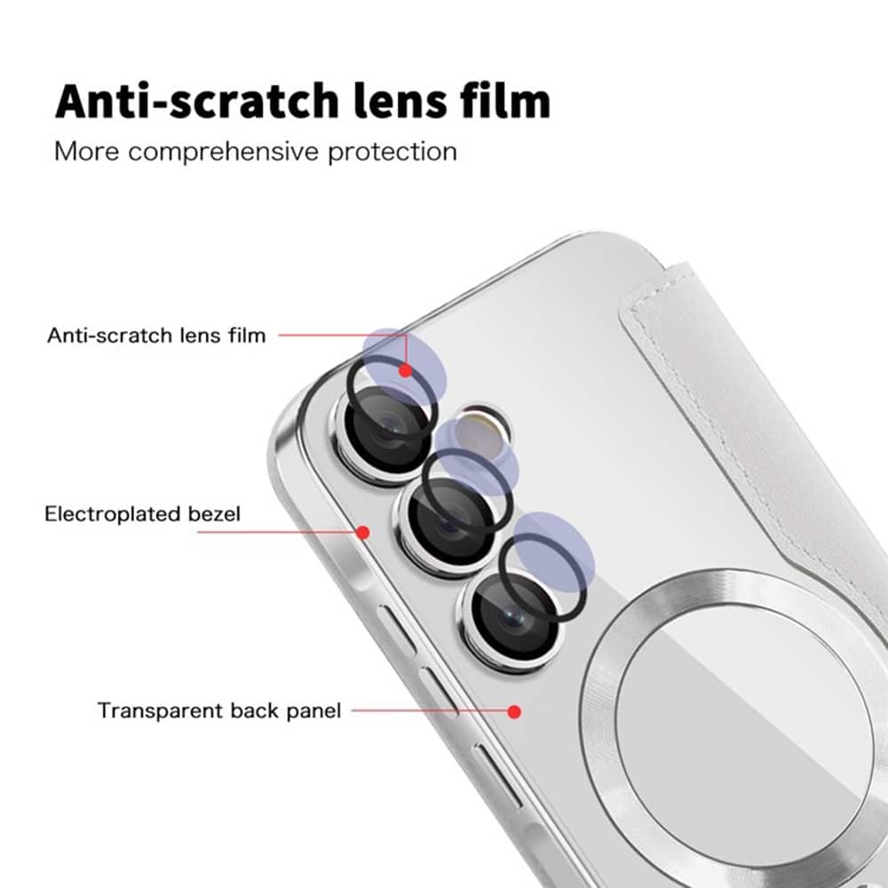 Techsuit SmartMag Book - θήκη για Samsung Galaxy A55 - Γκρι - Image 3