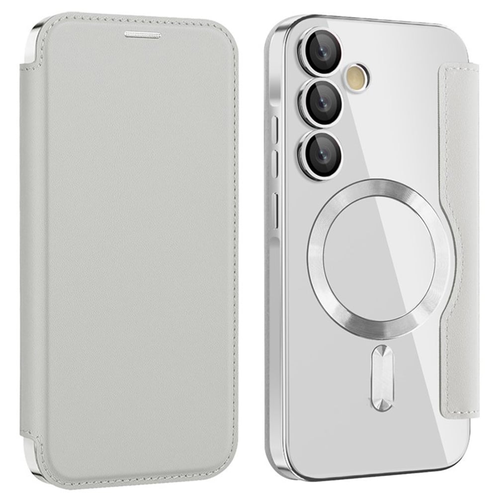 Techsuit SmartMag Book - θήκη για Samsung Galaxy A55 - Γκρι - Image 2