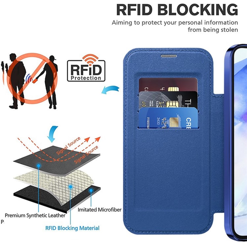 Techsuit SmartMag - θήκη για Samsung Galaxy A55 - Μπλε - Image 5