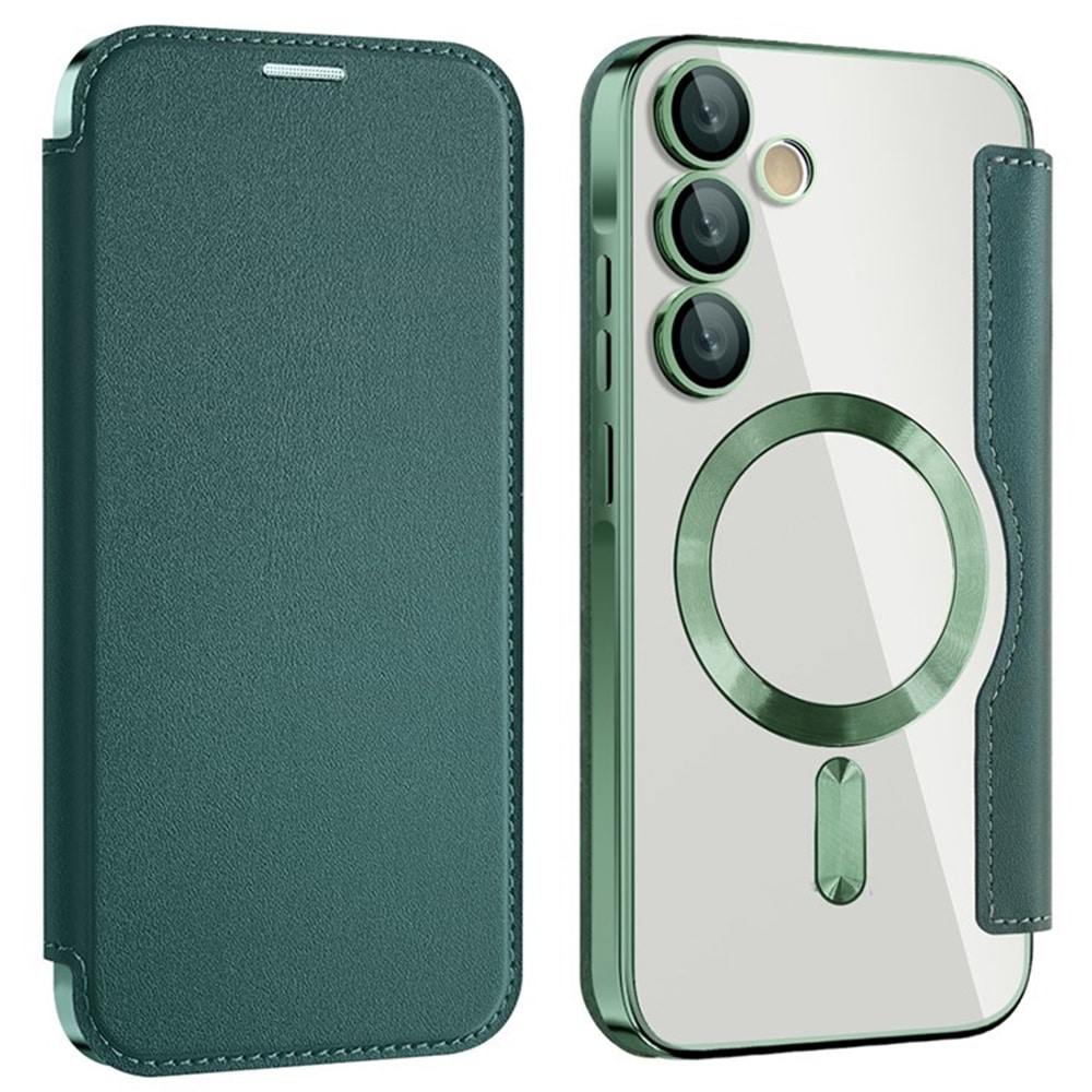 Techsuit SmartMag Book - θήκη για Samsung Galaxy A55 - Πράσινο - Image 2