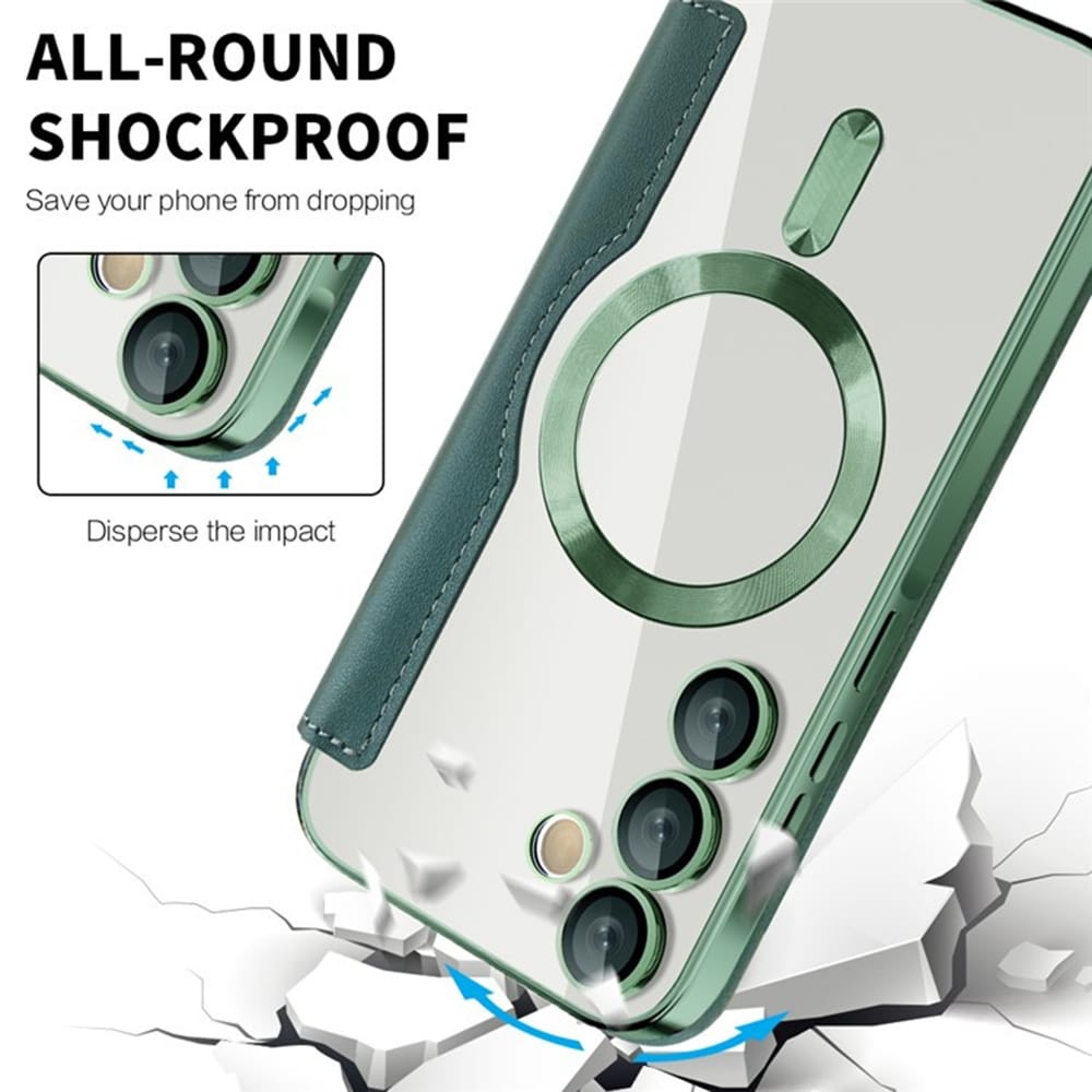Techsuit SmartMag Book - θήκη για Samsung Galaxy A55 - Πράσινο - Image 3