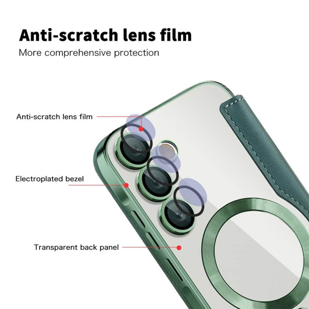 Techsuit SmartMag Book - θήκη για Samsung Galaxy A55 - Πράσινο - Image 5