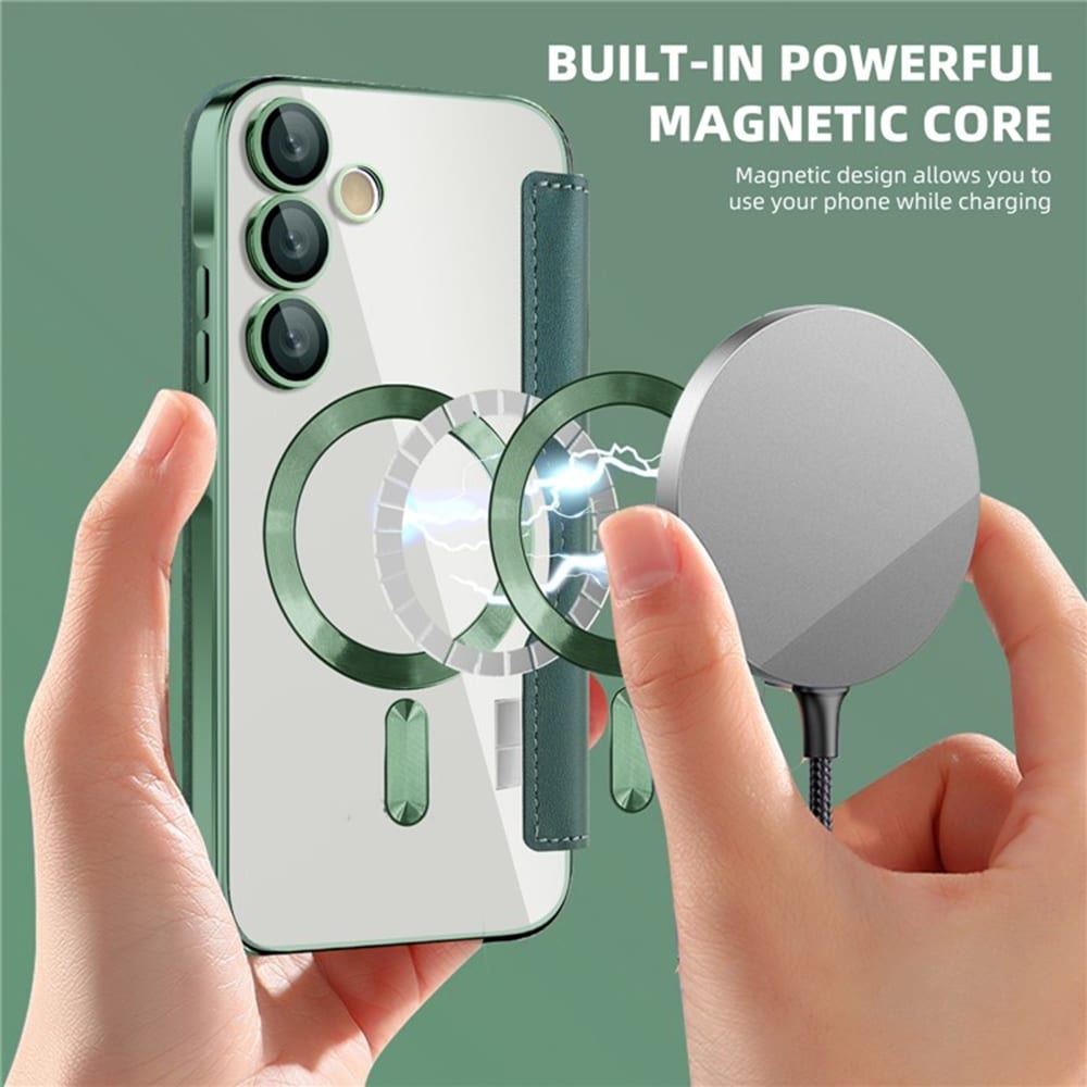 Techsuit SmartMag Book - θήκη για Samsung Galaxy A55 - Πράσινο - Image 6