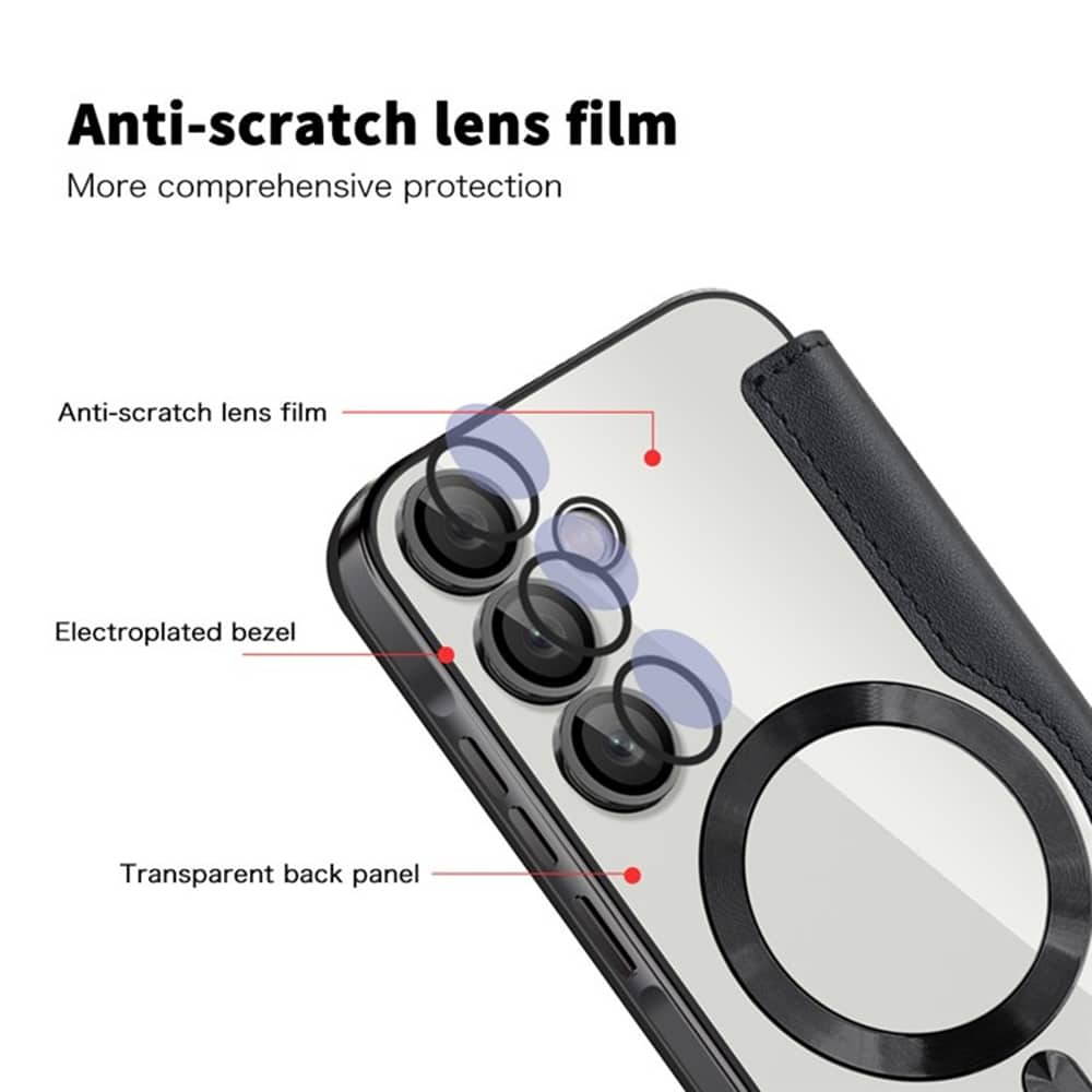 Techsuit SmartMag Book - θήκη για Samsung Galaxy A55 - Μαύρο - Image 5
