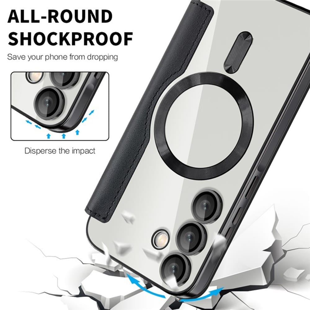Techsuit SmartMag Book - θήκη για Samsung Galaxy A55 - Μαύρο - Image 4