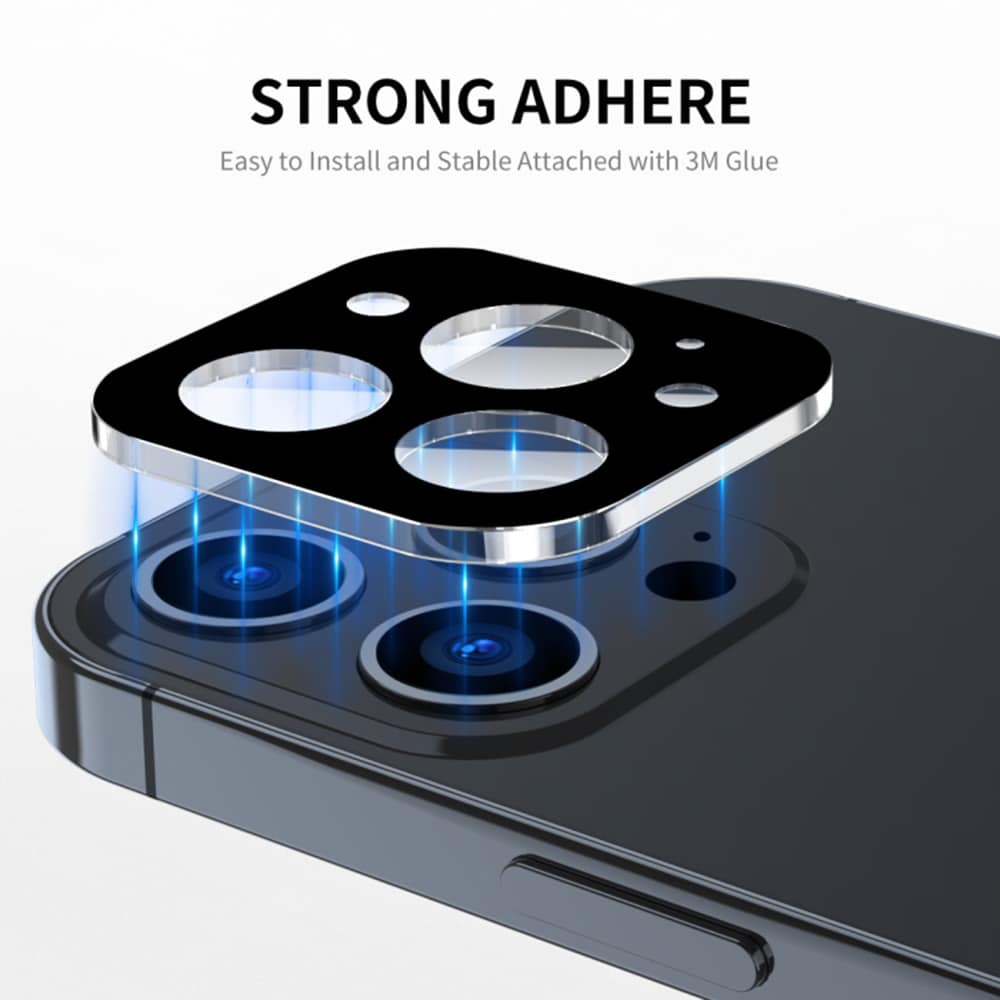 Techsuit - Πλήρες γυαλί κάμερας - iPhone 17 Air - Μαύρο - Image 4
