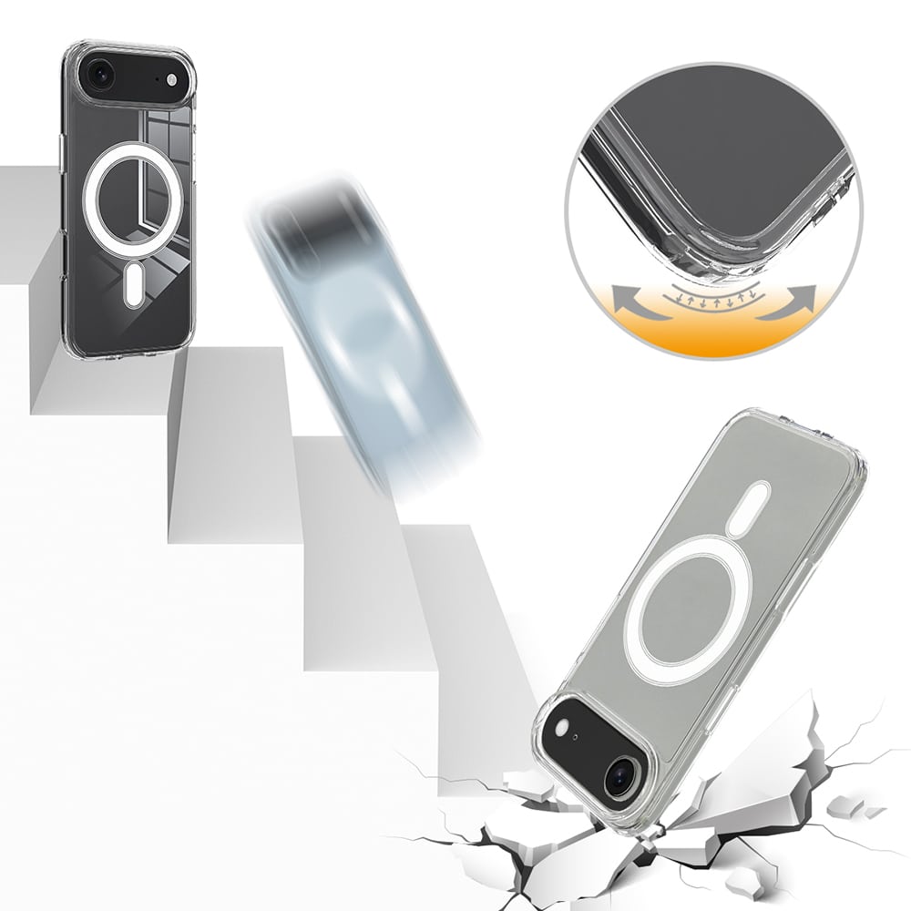 Techsuit MagSafe Pro - θήκη για Apple iPhone 17 Air - Διάφανο - Image 4