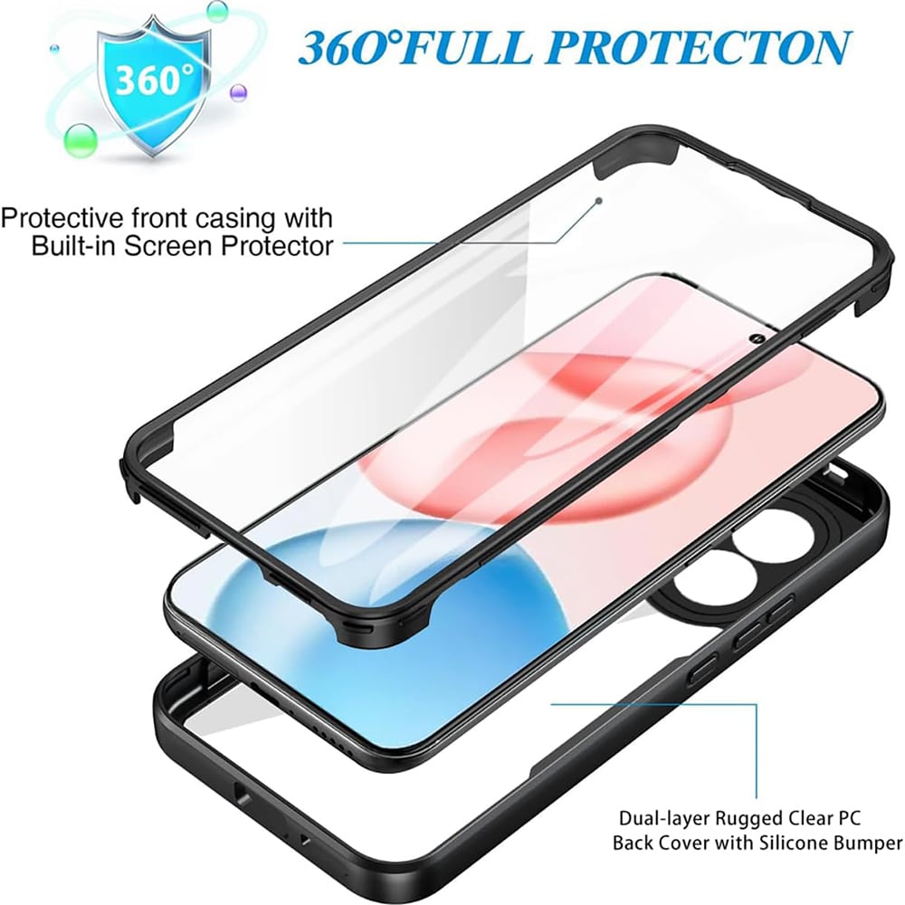 Techsuit ColorVerse 360 Series - θήκη για Honor 400 Lite - Ροζ - Image 3