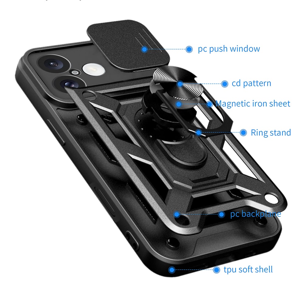 Techsuit CamShield Series - θήκη για Honor 400 Pro - Πολύχρωμο - Image 6