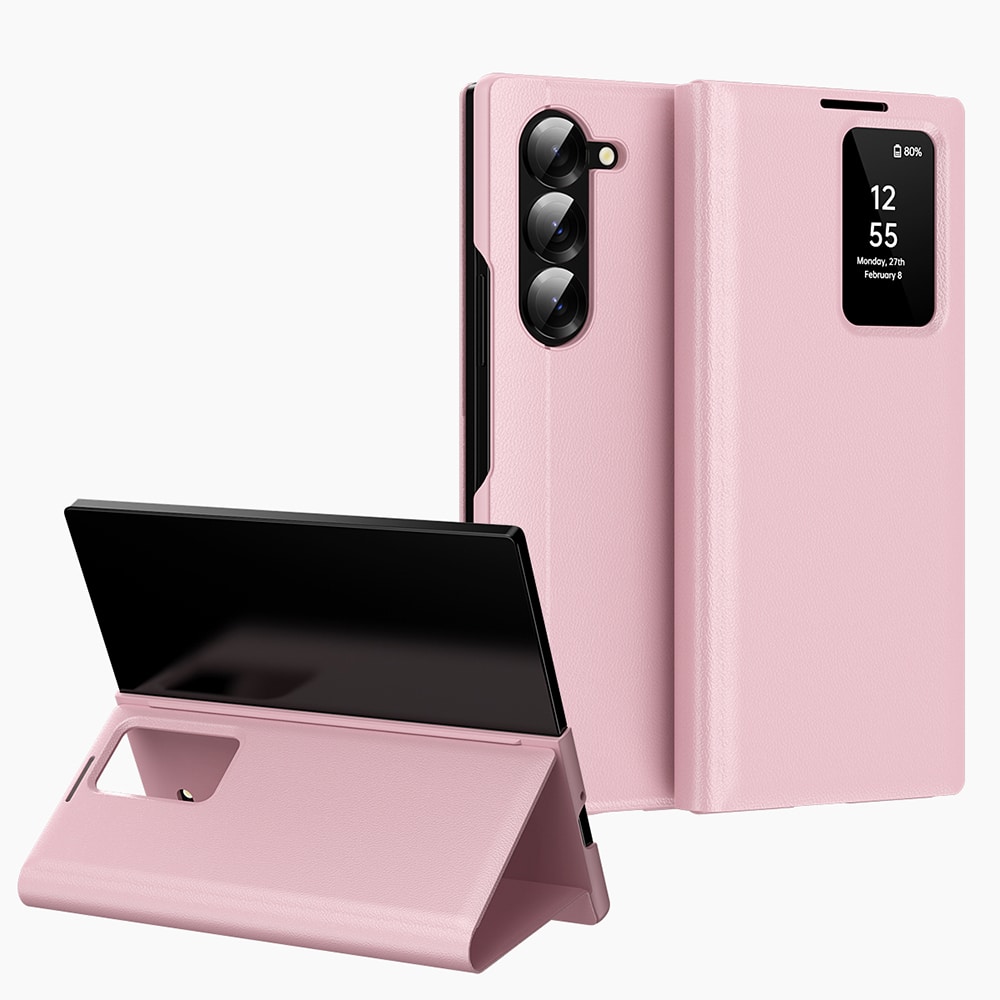 Techsuit SmartView Series - θήκη για Samsung Galaxy Z Fold5 - Ροζ - Image 2