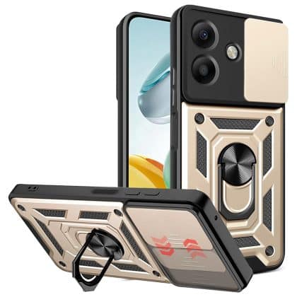 Techsuit CamShield Series - θήκη για Oppo A40 4G / A60 5G - Χρυσό