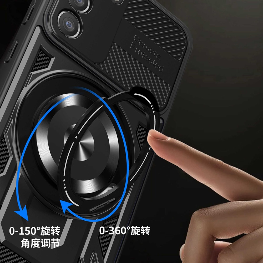 Techsuit RuggedCam - θήκη για Samsung Galaxy S21 FE 5G - Μαύρο - Image 6