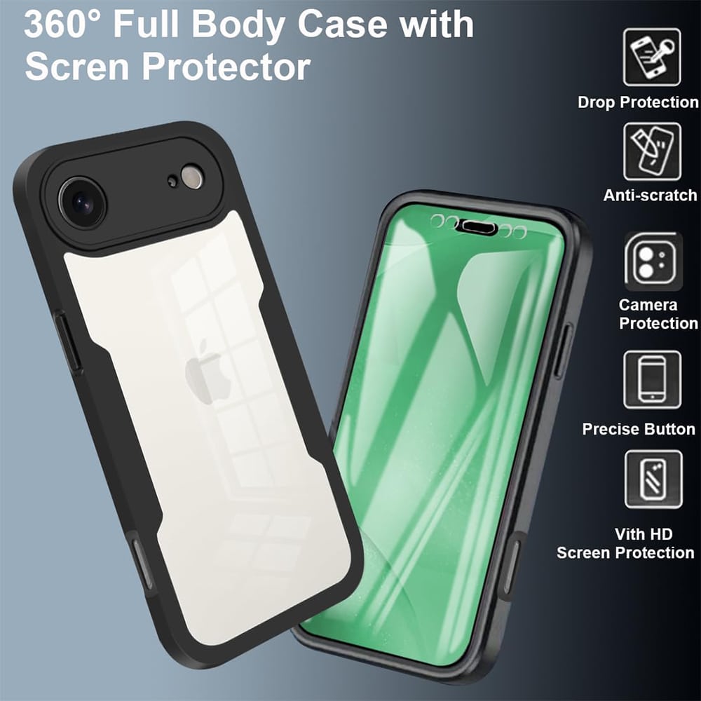 Techsuit ColorVerse 360 Series - θήκη για Apple iPhone 17 Air - Ροζ - Image 2