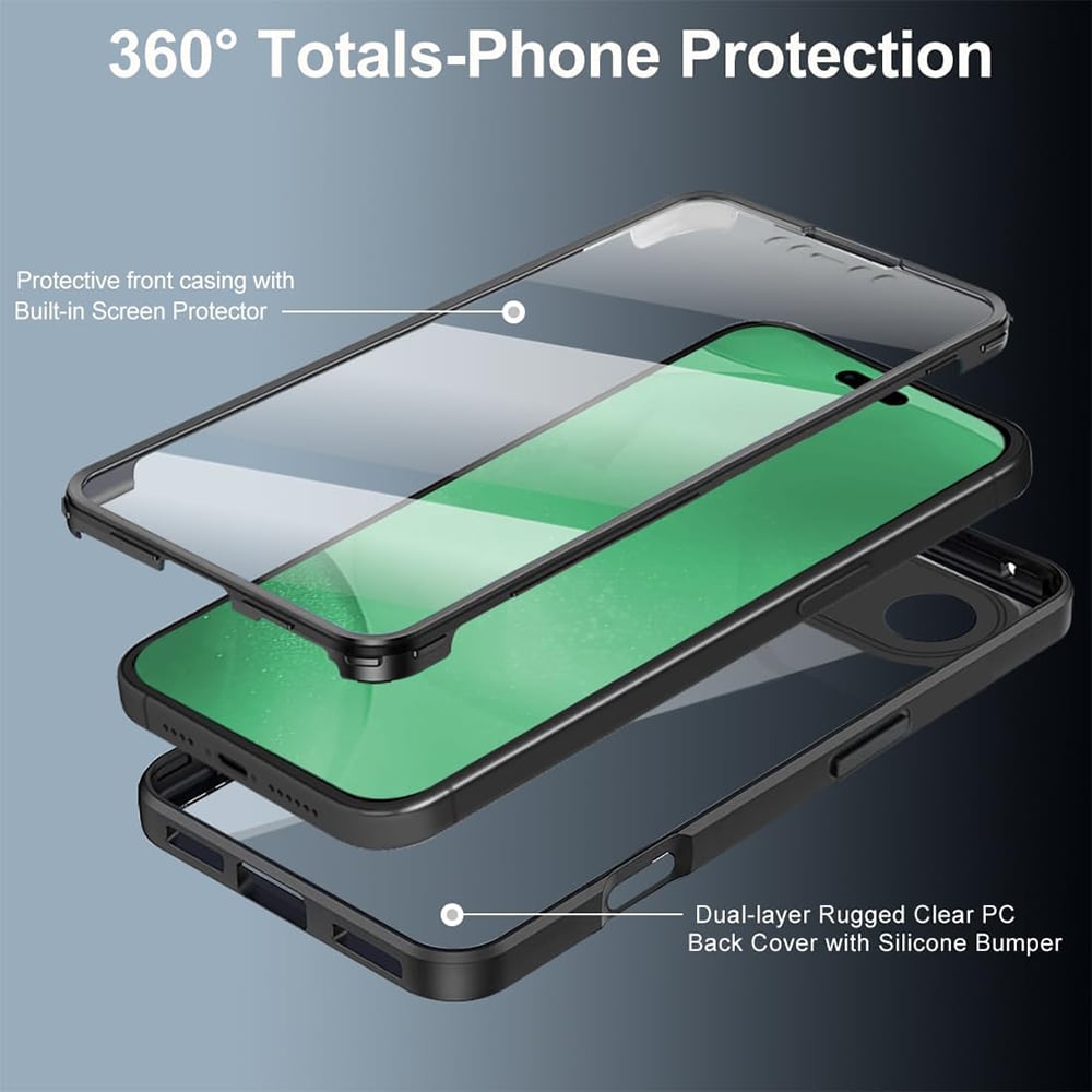Techsuit ColorVerse 360 Series - θήκη για Apple iPhone 17 Air - Ροζ - Image 3