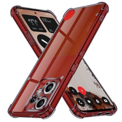 Techsuit Shockproof Clear Silicone - θήκη για Nothing CMF Phone 2 Pro - Διάφανο
