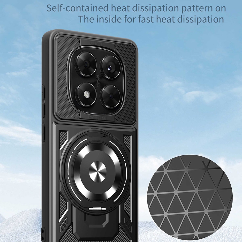 Techsuit RuggedCam - θήκη για Xiaomi Redmi Note 14 Pro / Pro+ 5G Poco X7 - Μαύρο - Image 4