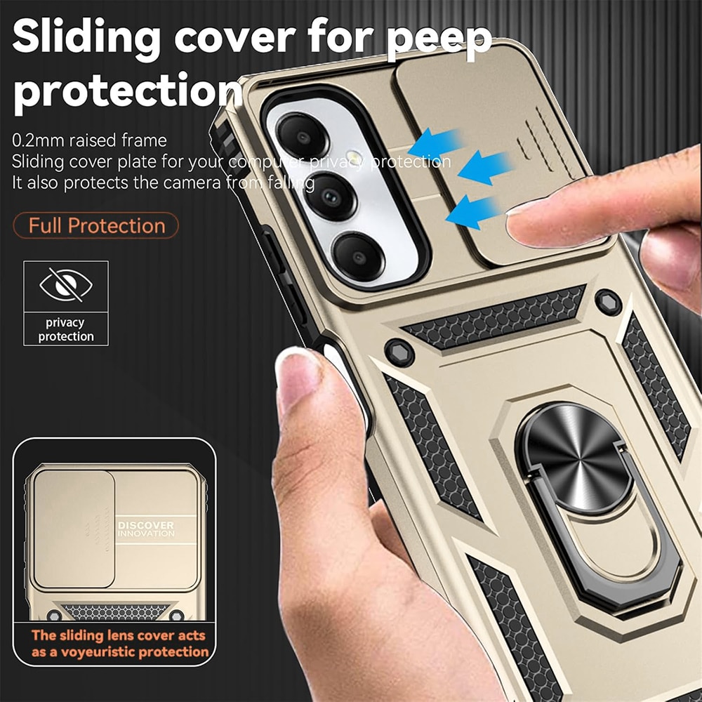 Techsuit CamShield Series - θήκη για Samsung Galaxy A05s - Χρυσό - Image 2