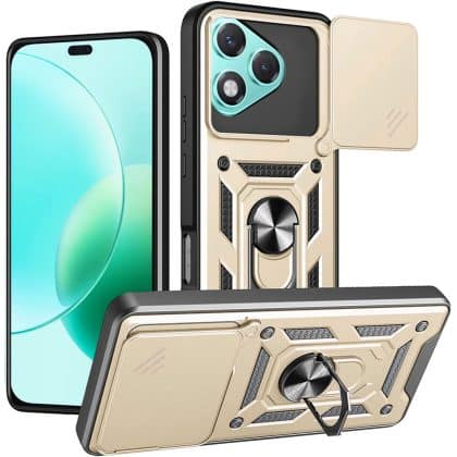 Techsuit CamShield Series - θήκη για Honor 400 Lite - Χρυσό