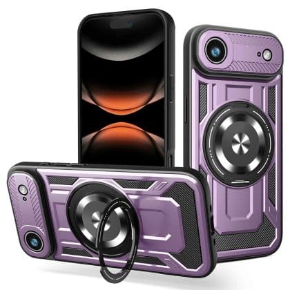 Techsuit RuggedCam - θήκη για Apple iPhone Air - Μωβ
