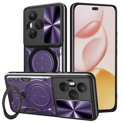 Techsuit CamGuard Pro - θήκη για Honor 400 Pro - Μωβ