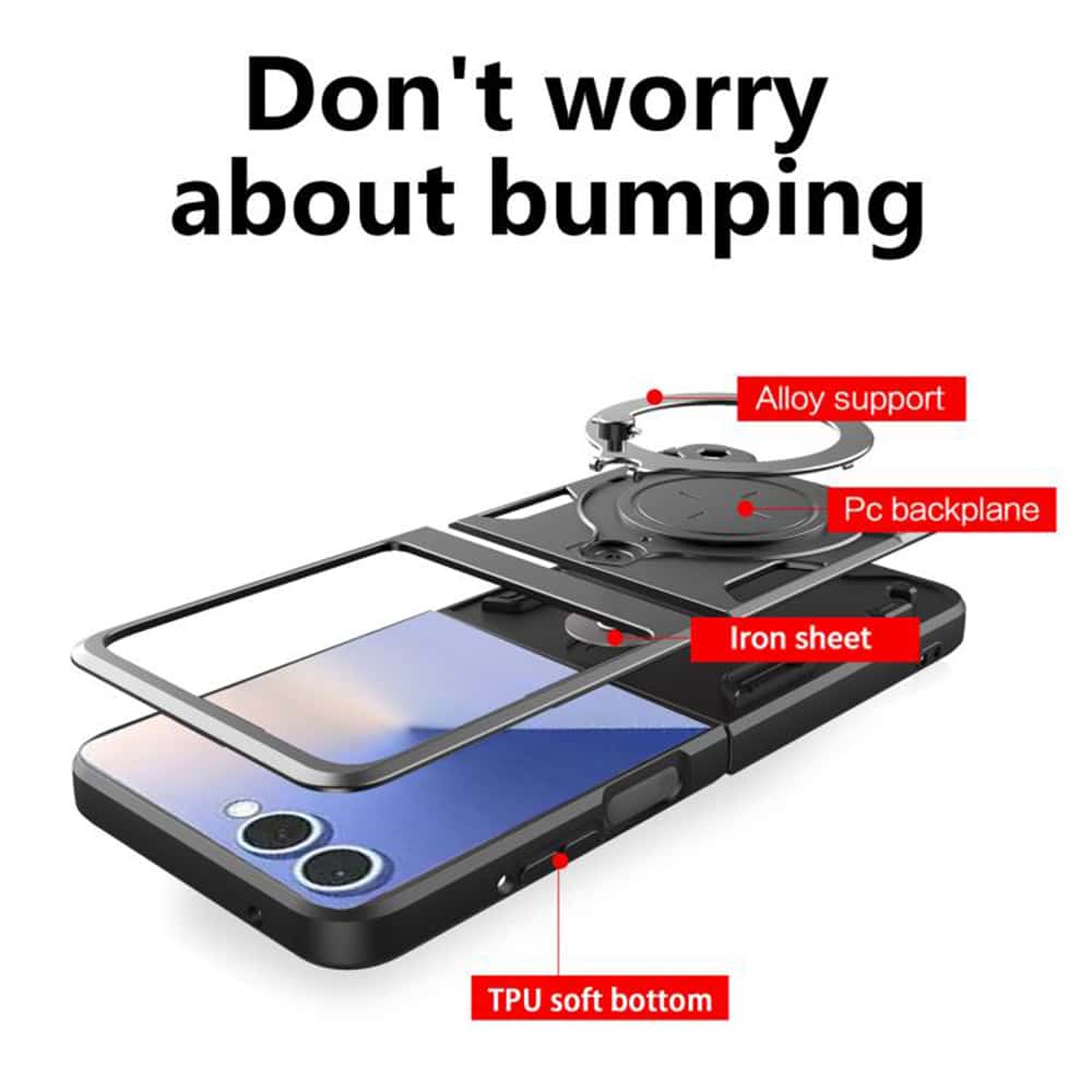 Techsuit CamGuard Pro - θήκη για Samsung Galaxy Z Flip7 - Πολύχρωμο - Image 2