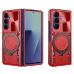 Techsuit CamGuard Pro - θήκη για Samsung Galaxy Z Fold7 - Κόκκινο