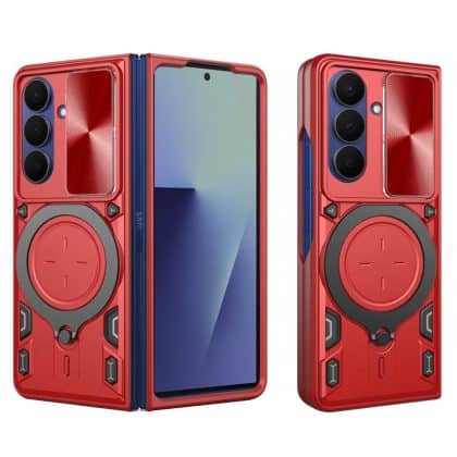 Techsuit CamGuard Pro - θήκη για Samsung Galaxy Z Fold7 - Κόκκινο