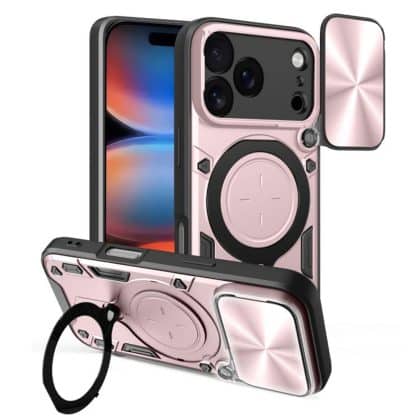 Techsuit CamGuard Pro - θήκη για Apple iPhone 17 Pro Max - Ροζ