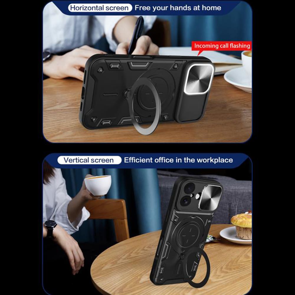 Techsuit CamGuard Pro - θήκη για Apple iPhone 17 - Μπλε - Image 6