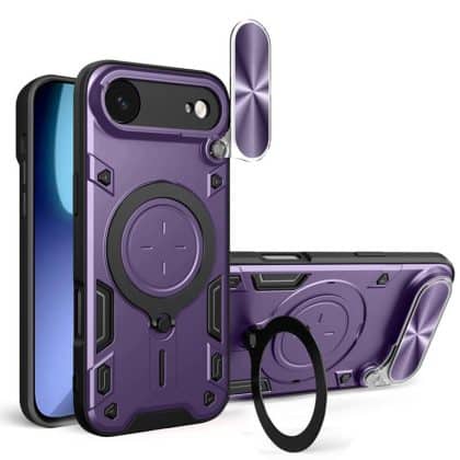 Techsuit CamGuard Pro - θήκη για Apple iPhone Air - Μωβ