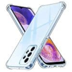 Techsuit Shockproof Clear Silicone - θήκη για Samsung Galaxy A23 - Διάφανο