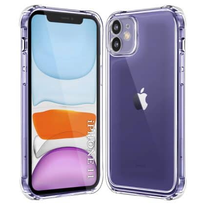 Techsuit Shockproof Clear Silicone - Apple iPhone 11 - Διάφανο