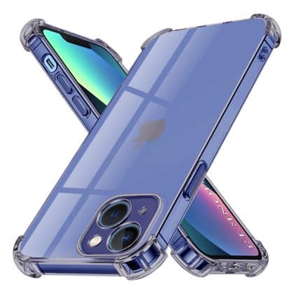 Techsuit Shockproof Clear Silicone - θήκη για Apple iPhone 13 - Διάφανο