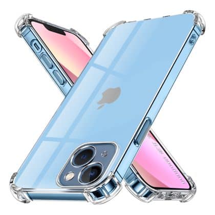 Techsuit Shockproof Clear Silicone - θήκη για Apple iPhone 13 mini - Διάφανο