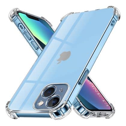 Techsuit Shockproof Clear Silicone - θήκη για Apple iPhone 13 - Διάφανο