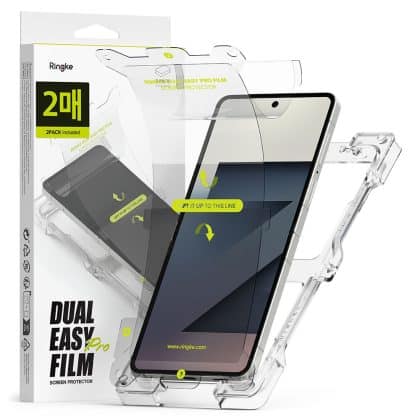 Ringke - Dual Easy Pro Film (2 Pack) - Samsung Galaxy Z Flip7 - Clear