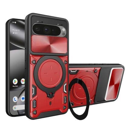 Techsuit CamGuard Pro - θήκη για Google Pixel 10 Pro XL - Κόκκινο